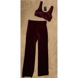 Velvet Fashion Nova 2 pc